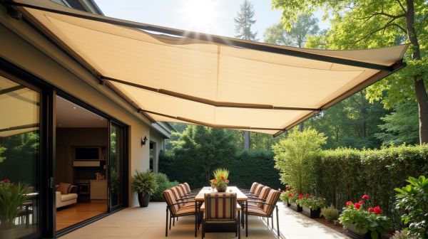 Réveillez votre espace extérieur avec une voile d'ombrage sur mesure